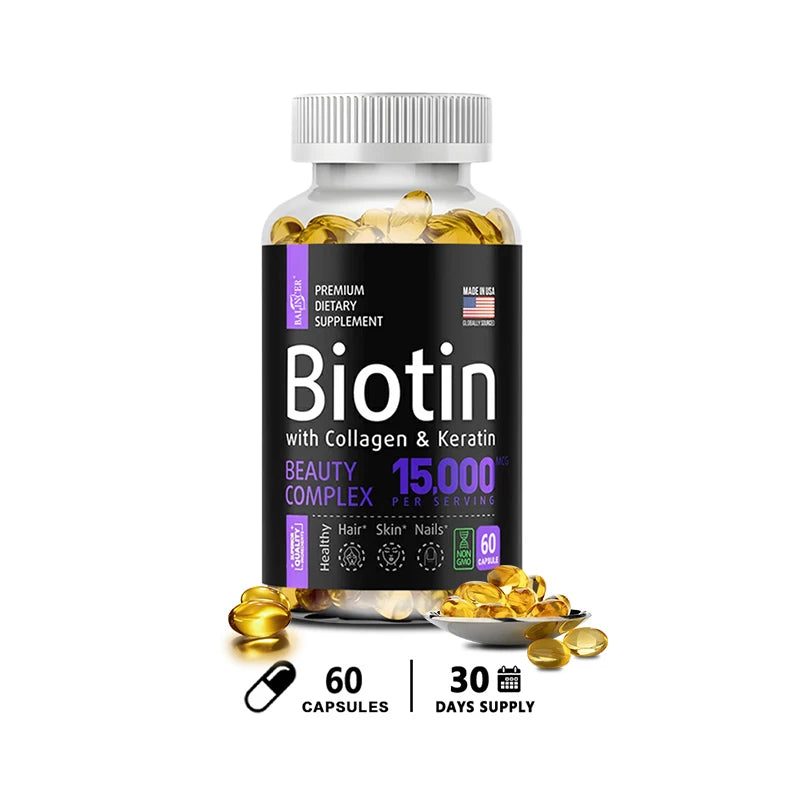 Balincer with Biotin + Collagen and Keratin Supplement