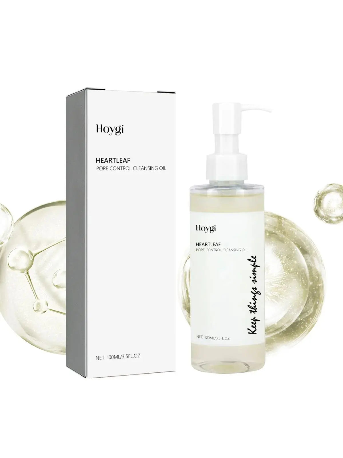 Hoygi heartleaf oil cleanser